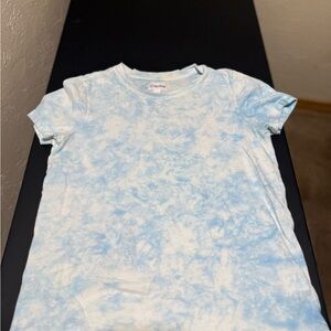 The Drop Blue Tie-Dye T-Shirt Girls S
